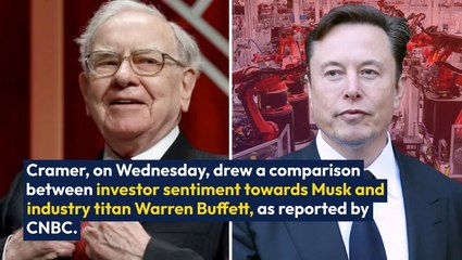 'Knives Are Really Out For Musk': Jim Cramer Feels Wall Street Is Losing Confidence In Tesla's CEO, Lauds Warren Buffett's 'Truly Magnificent' Berkshire