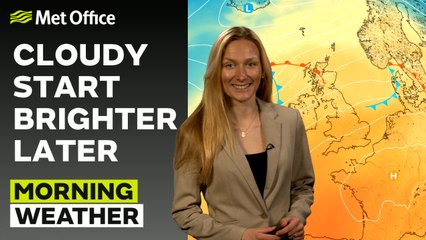 Met Office Morning Weather Forecast 12/04/24 - Dry and bright for most