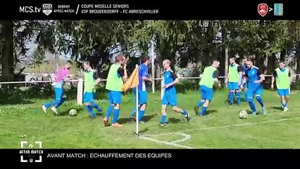 Retour sur le match USFB - FCA en Coupe de Moselle