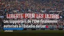 Les supporters de l’OM finalement autorisés à entrer au stade de Benfica, l’Estadio da Luz
