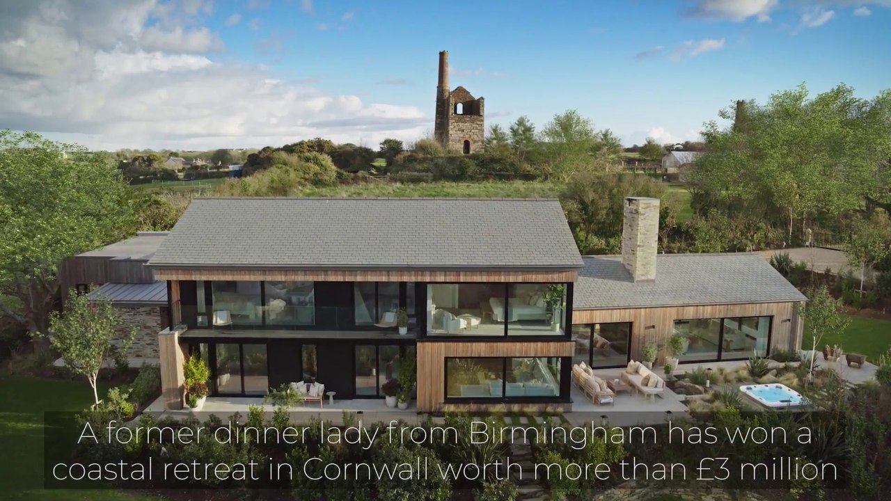 Dinner lady wins £3million coastal home