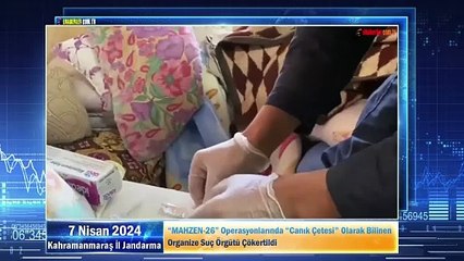 “MAHZEN-26” Operasyonlarında “Canık Çetesi" Olarak Bilinen Organize Suç Örgütü Çökertildi