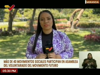Miranda | Más de 40 movimientos sociales participan en la "Asamblea del Voluntariado del Movimiento Futuro"