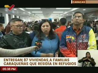 Autoridades Nacionales beneficiaron a más de 87 familias de Caracas con la entrega de viviendas dignas