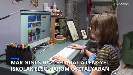 Eltörölték a házi feladatot a lengyel iskolák első három osztályában