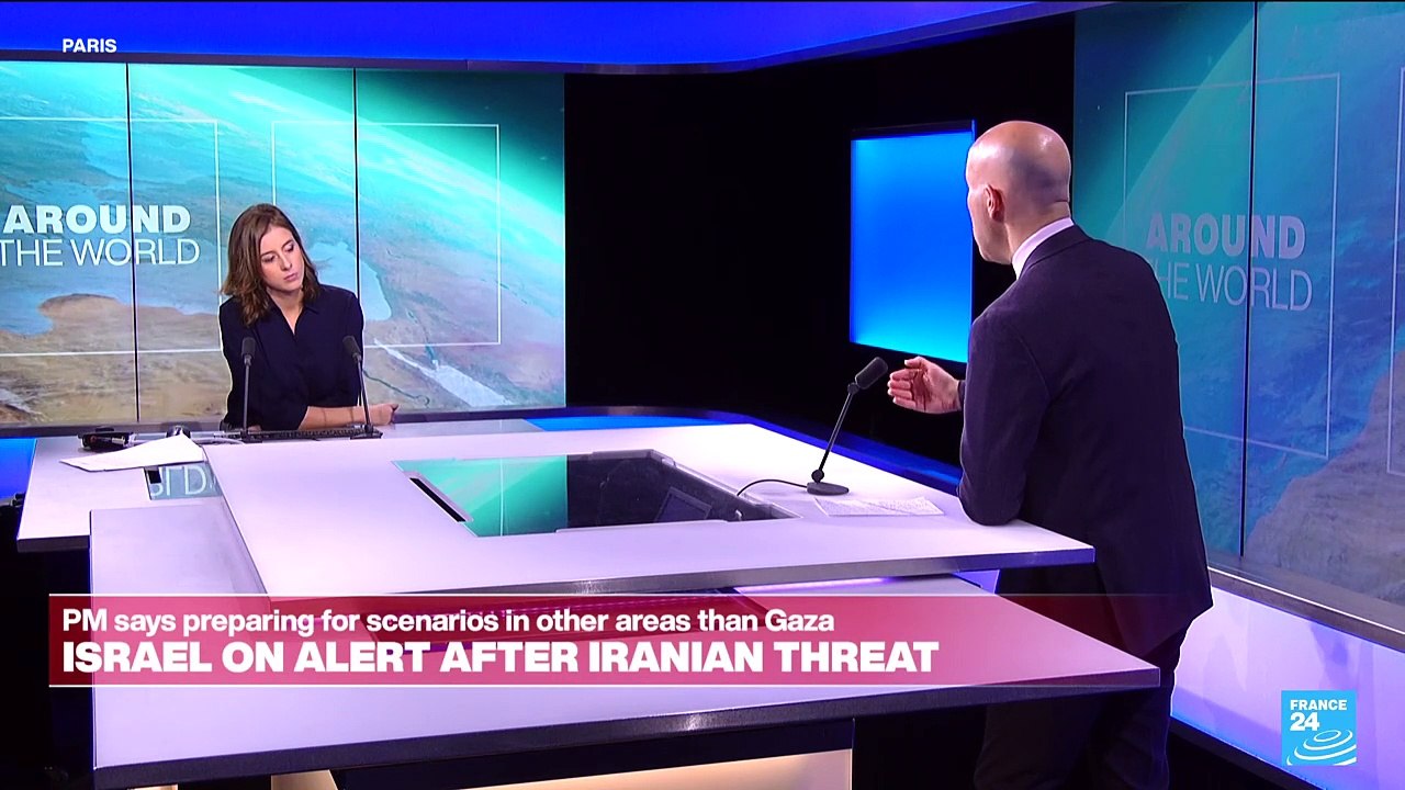 Israel on alert after Iranian threat