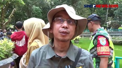 Libur Lebaran, Ribuan Pengunjung Padati Bandung Zoo