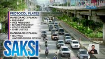 Mga opisyal na puwedeng isyuhan ng protocol license plates, pinabawasan nI PBBM | Saksi