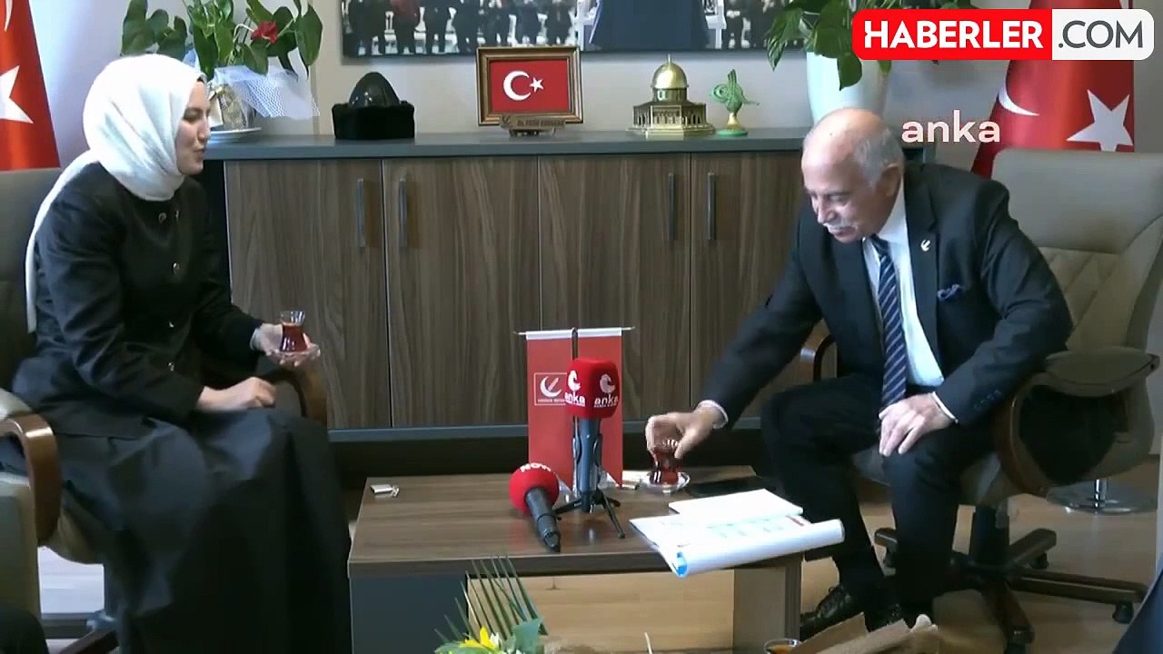AK Parti'nin Yeniden Refah ziyaretine damga vuran anlar: Bizim yüzümüzden kaybettiğiniz belediye yok çok şükür
