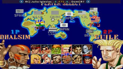 Street Fighter II'_ Champion Edition - RC_ Julio Iglesias vs DomCR7 FT5