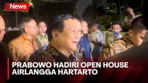 Prabowo Sebut Akan Keliling-Keliling saat Hadiri Open House Airlangga Hartarto