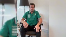 El vídeo de Alonso segundos antes de publicar su renovación: un spoiler de época