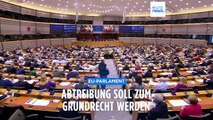 EU-Parlament stimmt für Aufnahme des Rechtes auf Abtreibung in Grundrechtecharta