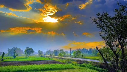 So beautiful village life