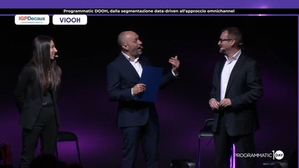 Programmatic Day: IGPDecaux e VIOOH portano sul palco l’evoluzione del DOOH