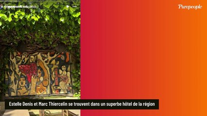 Estelle Denis totalement in love de Marc Thiercelin : vacances de l'amour pour la journaliste et son amoureux, de 16 ans son aîné