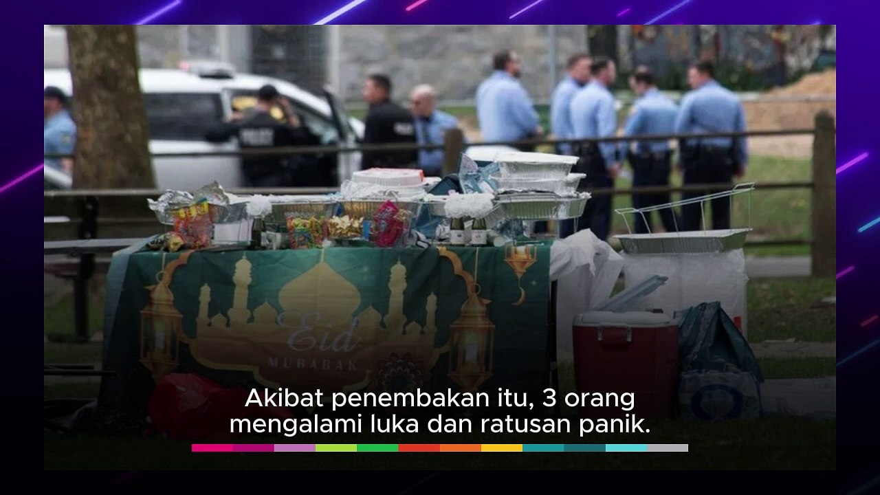 Umat Muslim Panik, Baku Tembak Saat Perayaan Lebaran