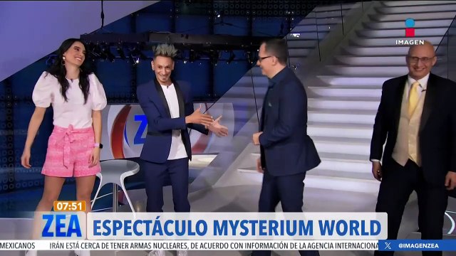 ¡Los magos Alexander y Neo visitaron el foro de Imagen Noticias!