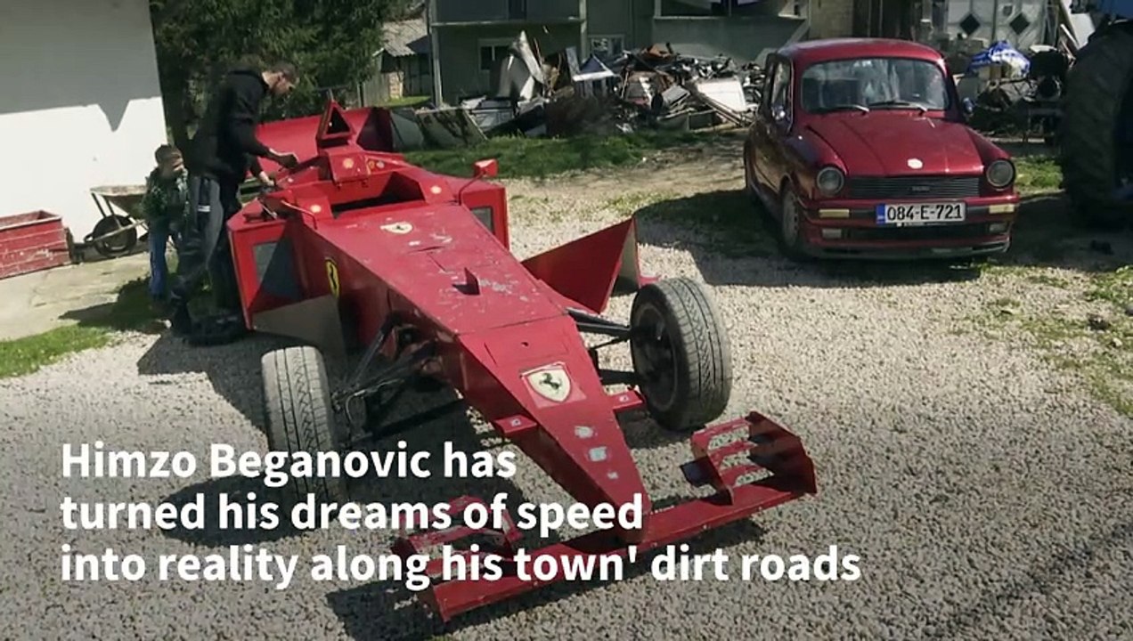 Bosnian Formula 1 fan brings speed dreams to th...