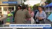 Vecinos de la alcaldía Benito Juárez continúan con las protestas por el agua contaminada