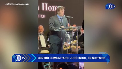 Milei comenta como se acercó al judaísmo