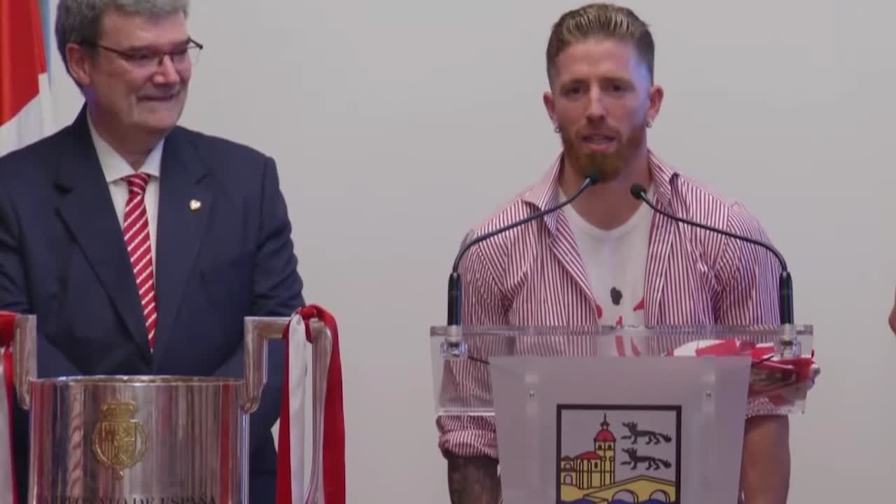 Discurso de Iker Muniain