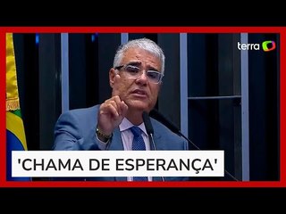 Eduardo Girão manda recado em inglês a Elon Musk por 'apoio à liberdade de expressão no Brasil'