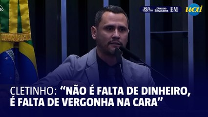 Cleitinho sobre corte do Governo: "Não é falta de dinheiro, é falta de vergonha na cara"