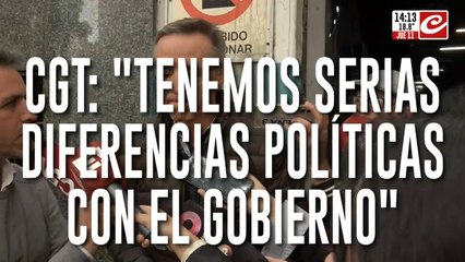 Jorge Sola, secretario de Prensa de la CGT: "El gobierno debe homologar todas las paritarias"