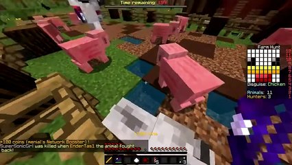 Minecraft TROLL TAVUK vs AVCI Hayvan Saklambacı Farm Hunt