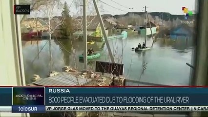 Thousands evacuated due to flooding in Russia
