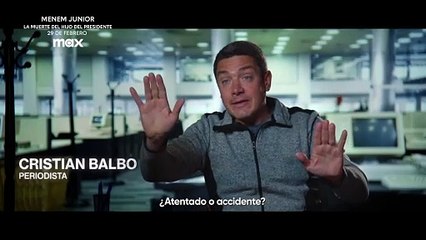 Menem Junior: La muerte del hijo del presidente Tráiler VSPA STSPA