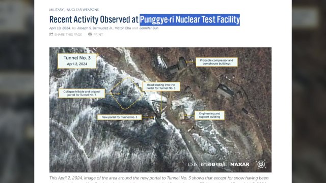 北, 풍계리 3번 갱도 언제든 사용 가능...이달초 도로 제설 / YTN