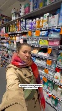 4 produits menagers que je n’achete plus et par quoi je les remplace