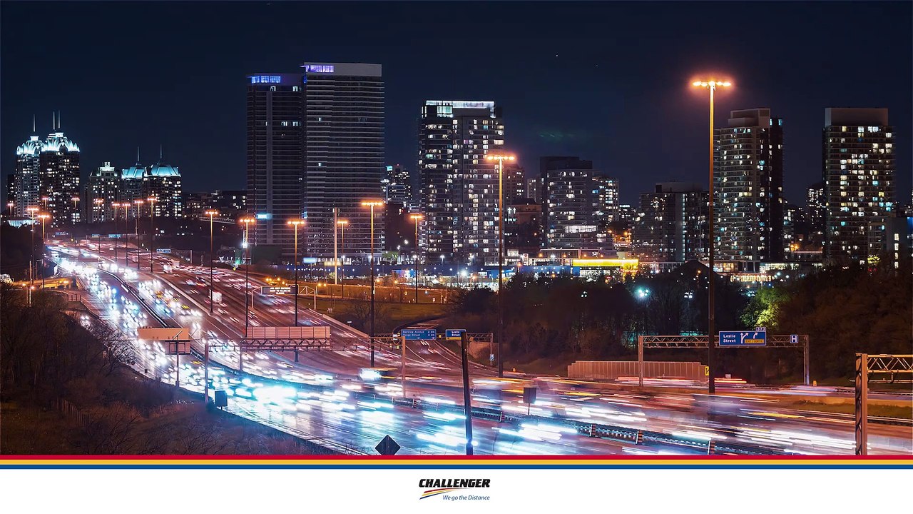 Challenger Motor Freight: Local and Long-Haul Routes from Ontario to the U.S.