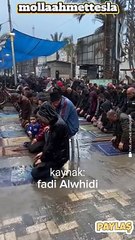 Gazze'de Bayram namazı
