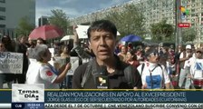 Movilizaciones en respaldo al exvicepresidente Jorge Glas en Ecuador