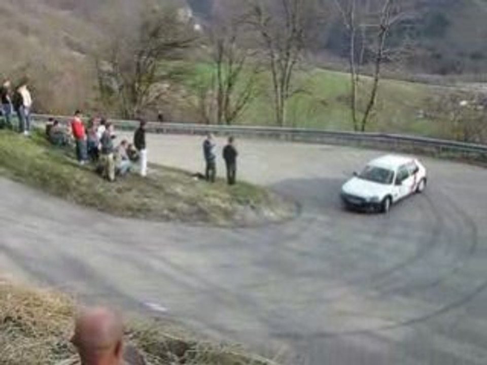 rallye de faverges 08 equipage garel-garel 106 rallye N2