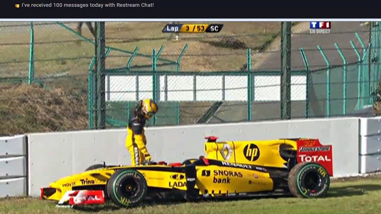 F1 2010 - Suzuka 16/19 (Course) - Streaming Français - LIVE FR