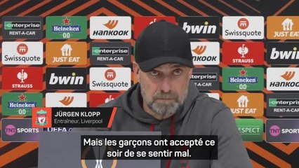 Liverpool - Klopp : “Nous avons joué un mauvais match et nous méritons de perdre”