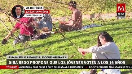 En España, ministra Sira Rego propone que los jóvenes voten desde los 16 años