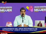 Pdte. Maduro informó la inscripción de más de 5 millones de féminas en la Gran Misión Venezuela Mujer