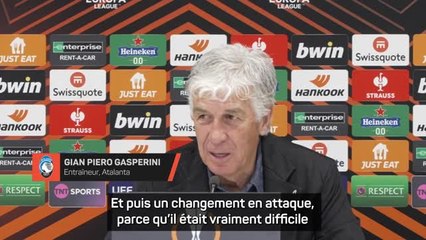 Atalanta - Gasperini : "Tout est encore à jouer, même si l'avance nous donne clairement de l'espoir"