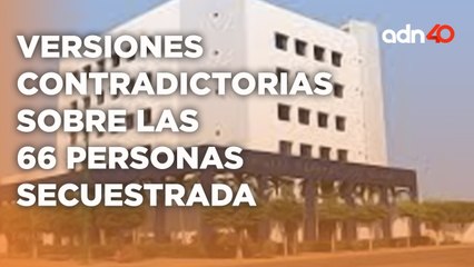 En la conferencia sobre las 66 personas secuestradas en Sinaloa, dieron versiones contradictorias
