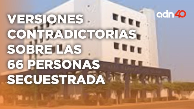 En la conferencia sobre las 66 personas secuestradas en Sinaloa, dieron versiones contradictorias