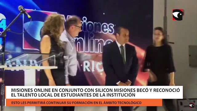 Misiones Online en conjunto con Silicon Misiones becó y reconoció el talento local de estudiantes de la institución