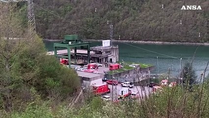 Download Video: Esplosione alla centrale, Vigili del fuoco e soccorsi sul posto