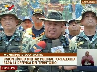 Zodi Carabobo realiza el "Ejercicio Integral de Acción Conjunta" abril 2024 en defensa de la patria