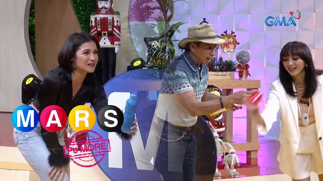 Camille Prats at Iya Villania, ginawang basketball ang mga baso! | Mars Pa More
