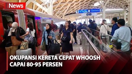 Libur Idul Fitri, Tingkat Okupansi Kereta Cepat Whoosh Mencapai 95% 🚄